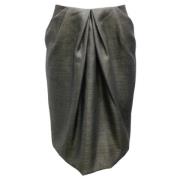 Armani Pre-owned Lana Ull Shorts-Kjolar, Giorgio Armani Tulpankjol Gra...