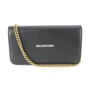 Balenciaga Vintage Begagnade plånböcker Black, Dam