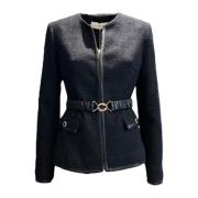 Simona Corsellini Jackets Black, Dam