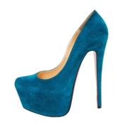 Christian Louboutin Pre-owned Pre-owned Pumps Blue, Dam