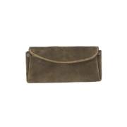 Maison Margiela Pre-owned Pre-owned Mocka handvskor Brown, Dam