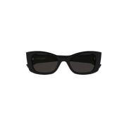 Saint Laurent Svarta solglasögon med stilren design Black, Dam