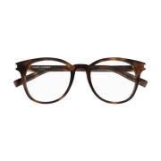 Saint Laurent Bruna Optiska Glasögon för Kvinnor Brown, Dam