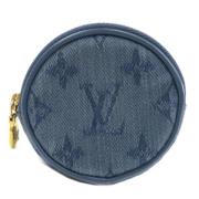Louis Vuitton Vintage Pre-owned Belagd canvas plnbcker Blue, Dam