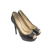 Giuseppe Zanotti Pre-owned Pre-owned Läder klackskor Black, Dam