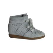 Isabel Marant Pre-owned Pre-owned Mocka sneakers Blue, Dam