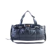 Marni Pre-owned Förägda läderhandväskor Black, Dam