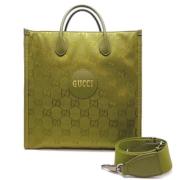 Gucci Vintage Begagnad grön nylon Gucci-väska Green, Dam