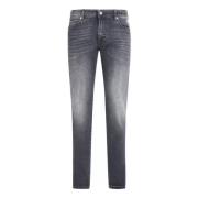 Roy Roger's Slim Svart Denim Jeans Black, Herr