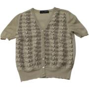 Dolce & Gabbana Pre-owned Pre-owned Cotton tops Beige, Dam