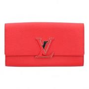 Louis Vuitton Vintage Pre-owned Läder plnbcker Red, Dam