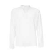 Kired Bomullskoreansk stil T-shirt White, Herr