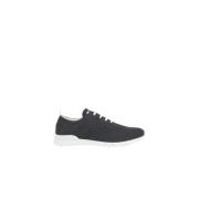 Kiton Cashmere Tricot Sneakers Gray, Herr