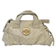 Gucci Vintage Pre-owned Läder gucci-vskor Beige, Dam