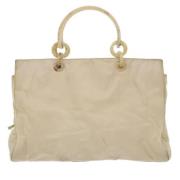 Prada Vintage Pre-owned Tyg prada-vskor Beige, Dam