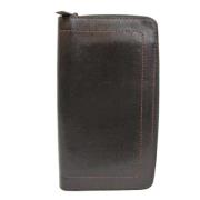 Louis Vuitton Vintage Förägad Brun Läder Louis Vuitton Plånbok Brown, ...