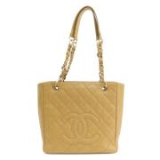 Chanel Vintage Pre-owned Läder totevskor Brown, Dam