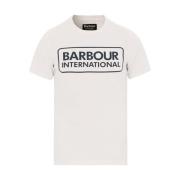 Barbour Essentiell Logotee White, Herr