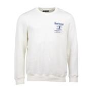 Barbour Träningskläder, Barbour Reed Crew-tröja för män Beige, Herr