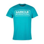 Barbour Essential Large Logo T-Shirt Green, Herr