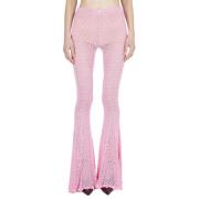 Blumarine Trousers Pink, Dam