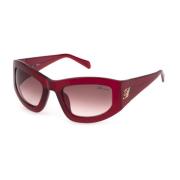 Blumarine Sunglasses Red, Dam