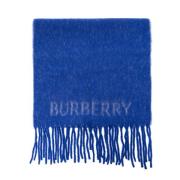 Burberry Halsduk med logotyp Blue, Unisex