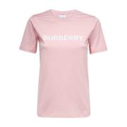 Burberry Rosa Bomull T-Shirt - Regular Fit Pink, Dam