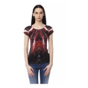 Byblos Multifärgad Tryckt T-shirt för Kvinnor Multicolor, Dam