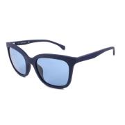 Calvin Klein Snygga Ckj819S Solglasögon för Kvinnor Blue, Dam