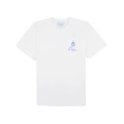 Casablanca Casa Emblem Vit T-shirt White, Herr