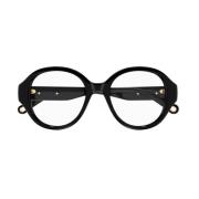 Chloé Runda bio-acetatglasögon för kvinnor Black, Dam