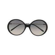 Chloé Svarta solglasögon med originaltillbehör Black, Dam
