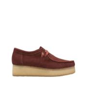 Clarks Skor med snörning Brown, Dam