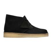 Clarks Svarta Snörskor Black, Dam