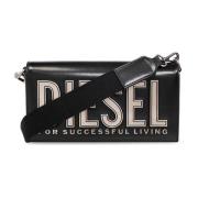 Diesel ‘Biscotto’ axelväska Black, Dam