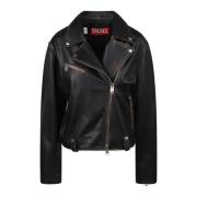 Diesel L-Edme Läderjacka Black, Dam