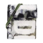 Diesel ‘Rave Bi-Fold’ plånbok med logotyp Multicolor, Herr