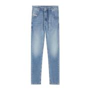 Diesel Blå Tapered Jeans Blue, Herr