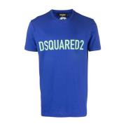 Dsquared2 T-Skjorta Blue, Herr