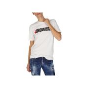 Dsquared2 Klassisk T-Shirt White, Dam