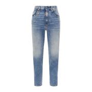 Dsquared2 Slim-Fit Cropped Jeans för kvinnor Blue, Dam