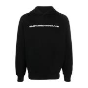 Emporio Armani Armani Sweaters - Sweatshirt Black, Herr