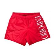 Emporio Armani Beachwear Red, Herr