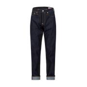 Evisu Straight Jeans Blue, Herr