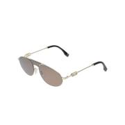 Fendi Stiliga solglasögon för modeframåt individer Gray, Unisex