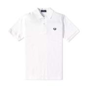 Fred Perry Polo Shirts White, Herr