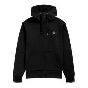 Fred Perry Dragkedja Tröja J7356 Black, Herr