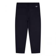 Fred Perry Cropped Byxor - Regular Tapered Passform Blue, Herr