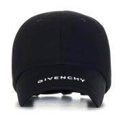 Givenchy Svarta hattar och kepsar för män Black, Herr